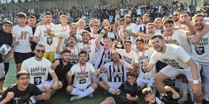 Şampiyon Aydınspor'a kupayı topuklu efe verdi