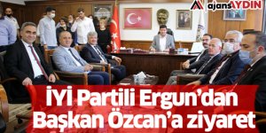 İYİ Partili Ergun’dan Başkan Özcan’a ziyaret