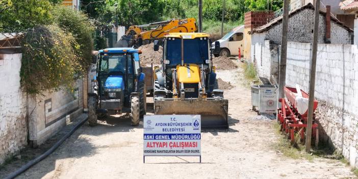 BAŞKAN ÇERÇİOĞLU'NDAN KOÇARLI’DA ALTYAPI YATIRIMI