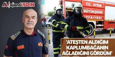''Ateşten aldığım kaplumbağanın ağladığını gördüm''