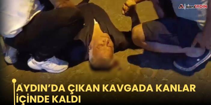 Aydın’da çıkan kavgada kanlar içinde kaldı