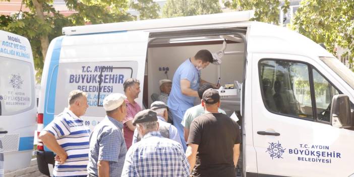 MOBİL DİŞ KLİNİKLERİ KIRSAL MAHALLELERDE HİZMETE BAŞLADI