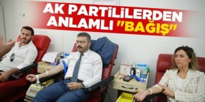 AK Partililerden Anlamlı Bağış