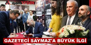 Gazeteci Saymaz'a büyük ilgi