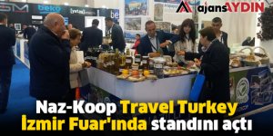 Travel Turkey İzmir Fuar'ında Naz-Koop stand açtı