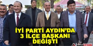 İYİ Parti Aydın’da 3 ilçe başkanı değişti.