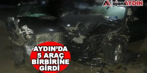 Aydın'da zincirleme kaza